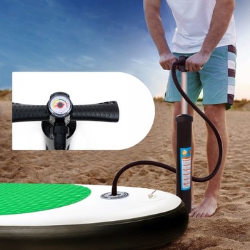 Доска для серфинга SUP PRO 320 см с надувным веслом и сиденьем, 150 кг