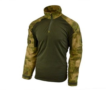 COMBAT SHIRT Bluza koszulka taktyczna Camo FG RipStop YKK Velcro Termo L