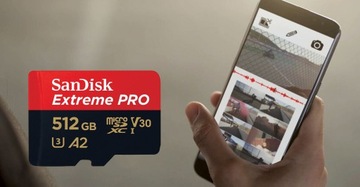 Карта памяти SANDISK Extreme PRO microSDXC 512 ГБ