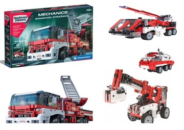 Clementoni Mechanics Scientific Fun Пожарная машина 540 элементов