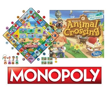 Hasbro Monopoly Animal Crossing