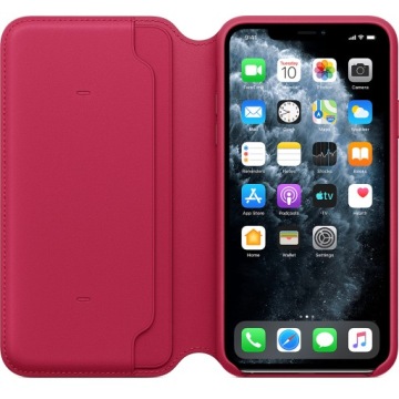 КОЖАНЫЙ ЧЕХОЛ-ПУЛЬТ MRX62ZM/A ДЛЯ IPHONE XS MAX DUMB PINK ORIGINAL SEAL