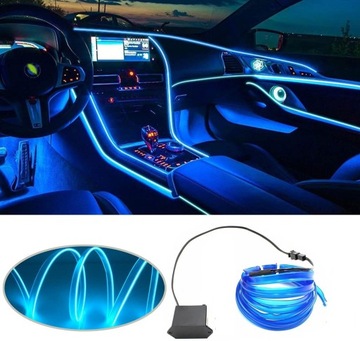 ВОЛОКОННО-ОПТИЧЕСКАЯ СВЕТОДИОДНАЯ ЛЕНТА 3M EL WIRE