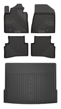 Set 77 Koberce a rohože Hyundai Tucson 3 2015-2020 d bn