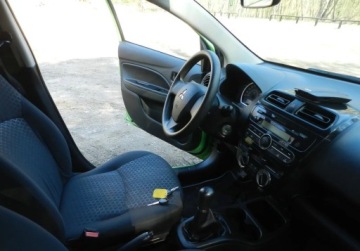 Mitsubishi Space Star Hatchback 5d 1.0 71KM 2014 Mitsubishi Space Star maly tani niezawodny ekonomiczny z KLIMATYZACJA, zdjęcie 9