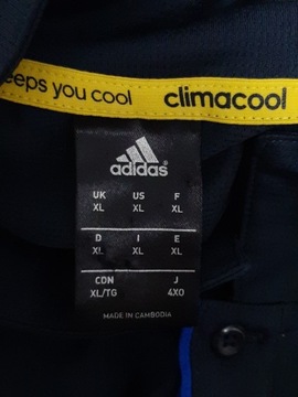 T SHIRT XL ADIDAS CLIMACOOL KEEPS YOU COOL ŚLISKI KOSULKA BLUZKA SPORT +