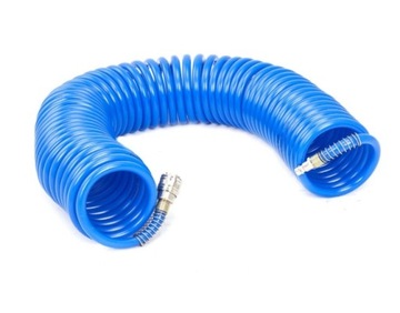 WĄŻ SPIRALNY DO SPRĘŻONEGO POWIETRZA PE 5X8MM 20 METRÓW 20M DO KOMPRESORA
