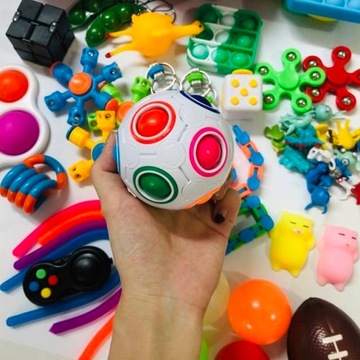 НАБОР АНТИСТРЕССОВЫХ ИГРУШЕК FIDGET TOYS MOCHI