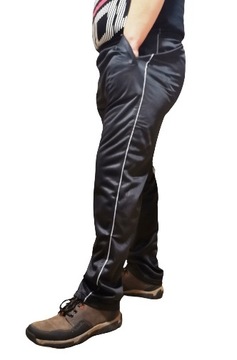 Spodnie dresowe męskie śliskie roz XL
