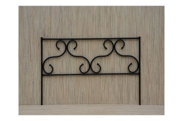 PŁOTEK OGRODOWY METALOWY 75 x50 cm do ogrodu