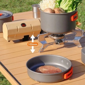 Кемпинговая кассетная плита портативная складная