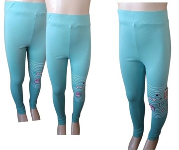 Legginsy getry cienkie DZIEWCZYNKI 110-116