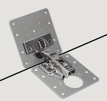 2 PCS Repair Kit для разорванных петлей ремонтные пластины + винты