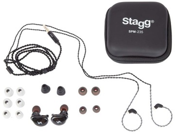 Мониторы-вкладыши Stagg SPM-235BK черные