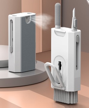 МНОГОФУНКЦИОНАЛЬНЫЙ НАБОР ДЛЯ ЧИСТКИ ОБОРУДОВАНИЯ НАУШНИКИ КЛАВИАТУРА БЕЛЫЙ