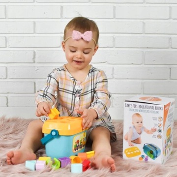 УЧЕБНЫЙ СОРТЕР АККУМУЛЯТОРНЫЙ + БЛОКИ В ВЕДРЕ