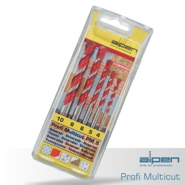 ALPEN Profi MultiCut PM5 Набор универсальных сверл 5 шт.