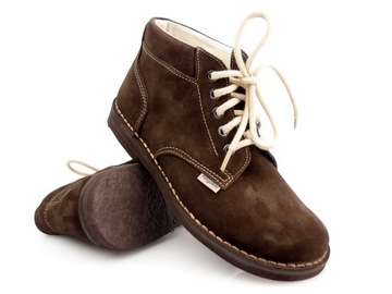 HUSAR ANKLES VELVERS NAGABA PL76 коричневая замша 42