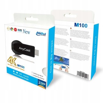 Горячие продажи Android 2,4G/5G 4K Miracast Wireless DLNA AirPlay