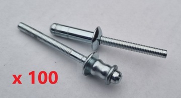 Nity nit strukturalny 6.4x20mm duże zrywalne stal