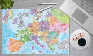 Карта Европы Код EUROPE Настольный коврик код0004 dobremapy.pl 5 шт.