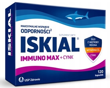 Iskial IMMUNO Max + Cynk 120 kapsułek