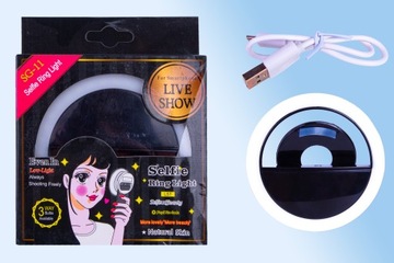 Кольцевая лампа LED RING для селфи-телефона