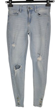 ZARA BASIC Z1975 DAMSKIE SPODNIE JEANS rozm. 34