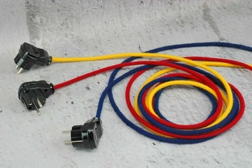 черная вилка с выключателем лофт ретро