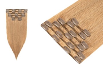 CLIP IN NATURAL Наращивание волос 50см 7 лент 70г BestHair