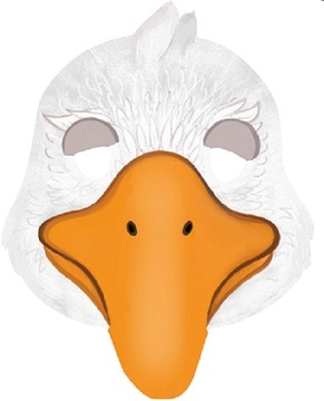 Gęś maska gęsi maska ptaka