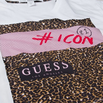 T-shirt GUESS LOS ANGELES ICON koszulka damska