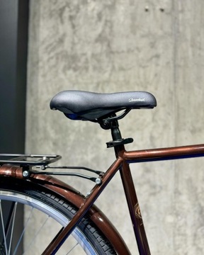 Городской велосипед Velotrade COMFORT MALE, рама 22 дюйма, колесо 28 дюймов, коричневый