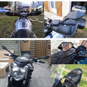 БОЛЬШИЕ ЗЕРКАЛА МОТОКУТЕР QUAD M8 PANORAM CARBON