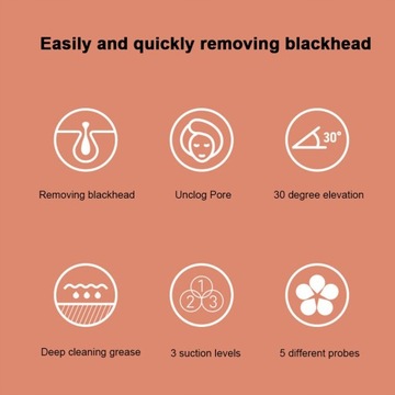 Удаление черных точек Многофункциональное всасывание