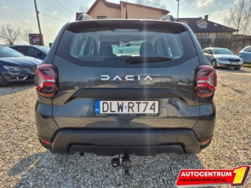 Dacia Duster II SUV Facelifting 1.0 TCe LPG 100KM 2022 Dacia Duster Salon Polska Nawigacja Lampy LED LPG Szary Metalik Alufe, zdjęcie 3