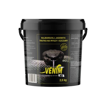 VENIM MIX Trutka na szczury myszy gryzonie - Trucizna przynęta sypana 2,5kg