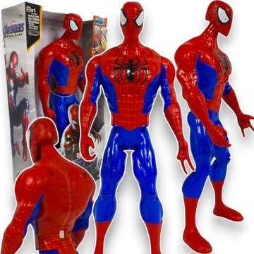 SPIDERMAN DUŻA FIGURKA INTERAKTYWNA SPIDER MAN ŚWIATŁO DŹWIĘK AVENGERS