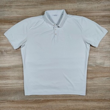 CALVIN KLEIN Koszulka Polo Męska Logo r. L