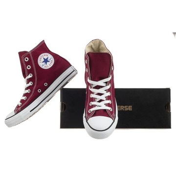 Buty Trampki Converse CT All Star HI M9613 Bordowe