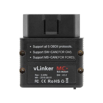 Интерфейс Vgate vLinker MC+ 4.0 Bimmercode Forscan