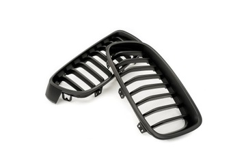 РЕШЕТКА ДЛЯ ПОЧЕК 66SKV121 ОДИНАРНАЯ ПОЛОСКА; ЧЕРНЫЙ МАТОВЫЙ ; БМВ 3 F30 51137255411