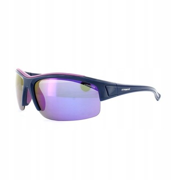 Okulary sportowe na rower Polaroid PLD7003/S JGX polaryzacja fioletowe