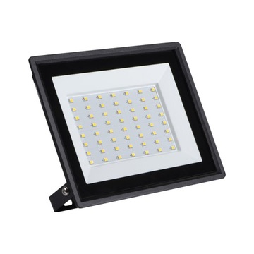 Naświetlacz LED halogen czarny IP65 oprawa 50W