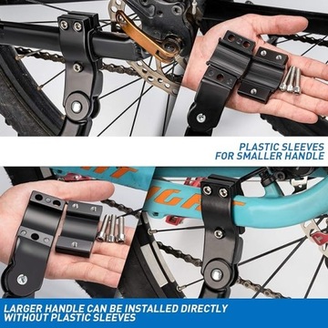 Stopka rowerowa pojedyncza, regulowana, HENMI