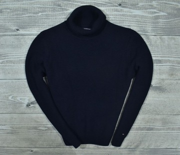 TOMMY HILFIGER Tailored Soft Lambswool Blend Sweter Męski L