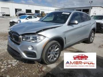 BMW X6 F16 2018 BMW X6 BMW X6 xDrive35i Sports Activity Coupe, od ubezpieczalni 3.0 Benzyna