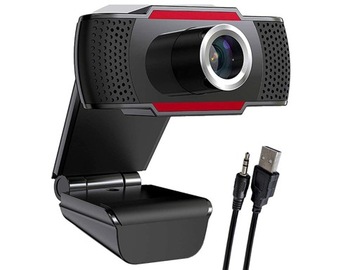 INTERNETOWA KAMERA HD WEBCAM Z MIKROFONEM NA USB