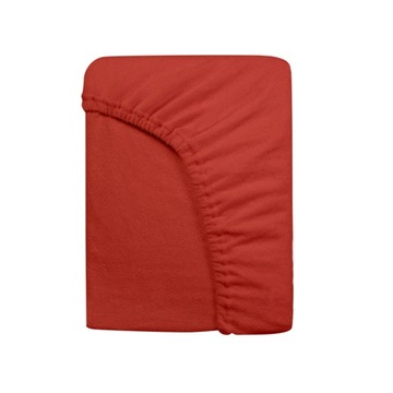 Prześcieradło frotte z gumką 023/150/160x200 bordo DARYMEX