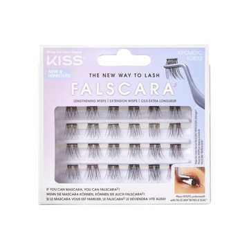 KISS FALSCARA rzęsy wiązki WISPS MULTIPACK x24